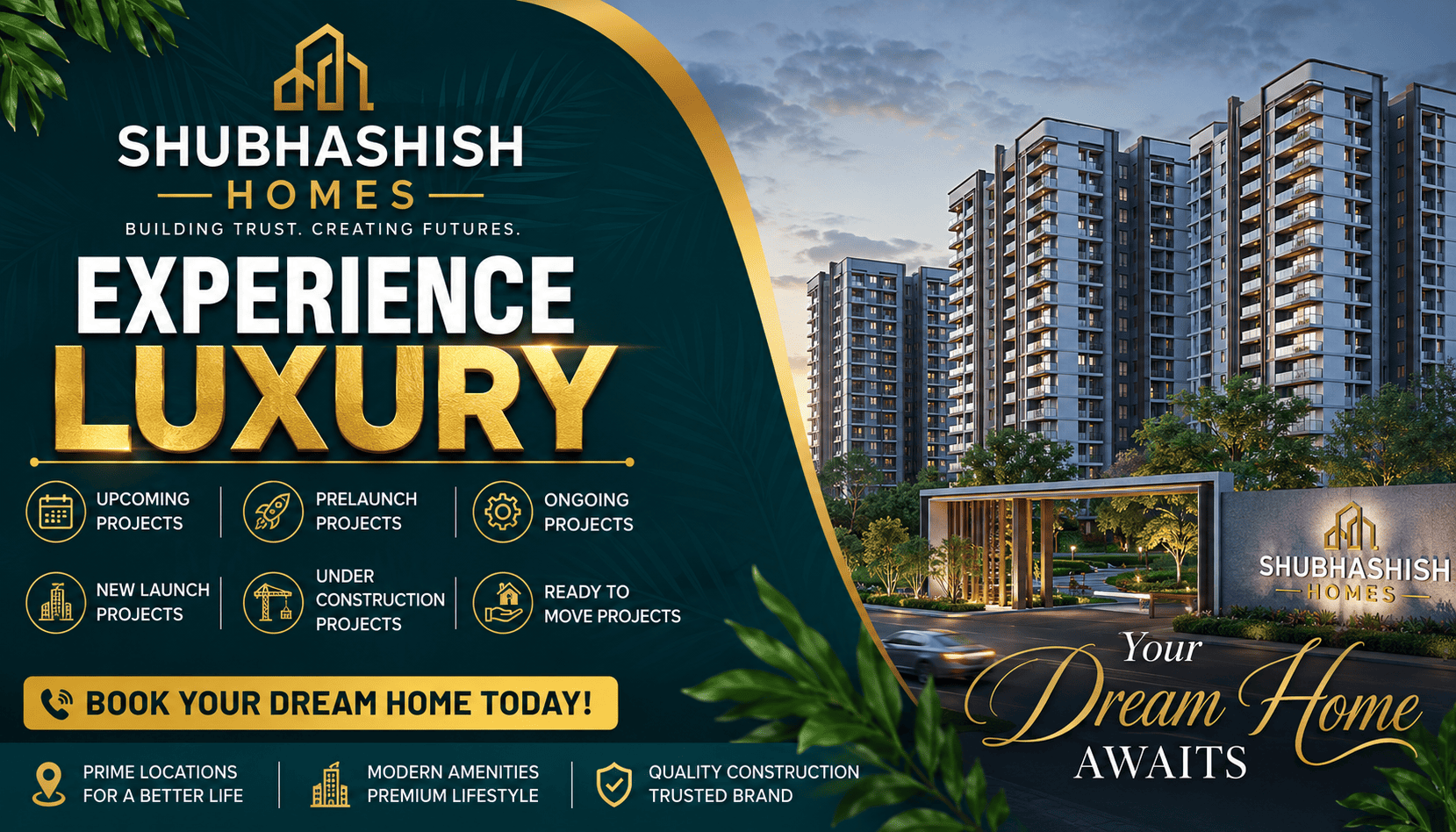 Shubhashish Homes Projects